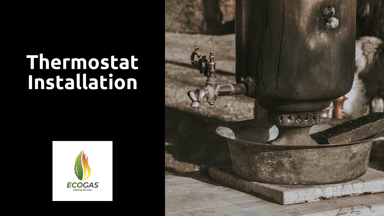 Thermostat Installation